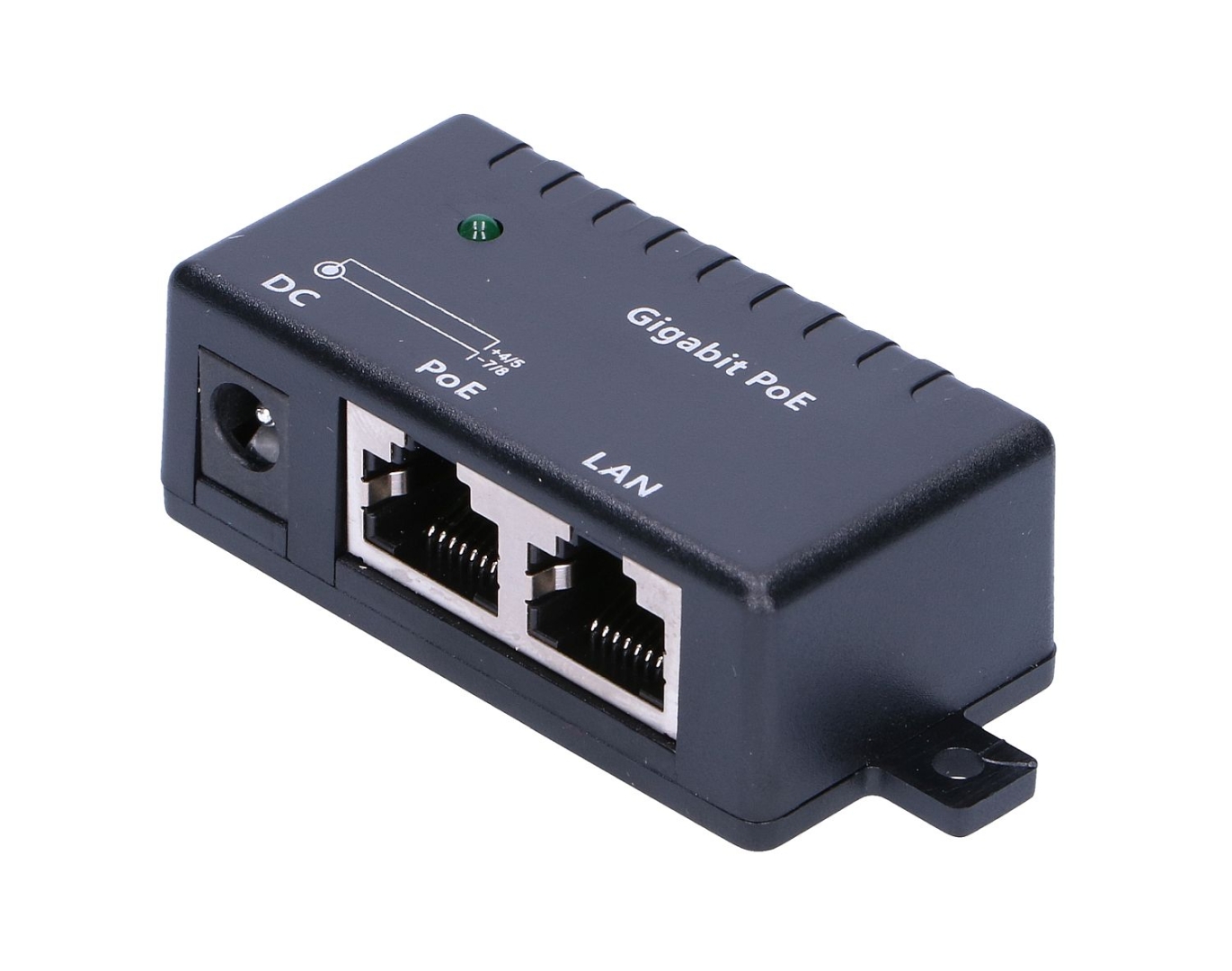 Passive Gigabit PoE Injector/Splitter, 1 port (POE-INJ-1-G) - The source  for WiFi products at best prices in Europe 