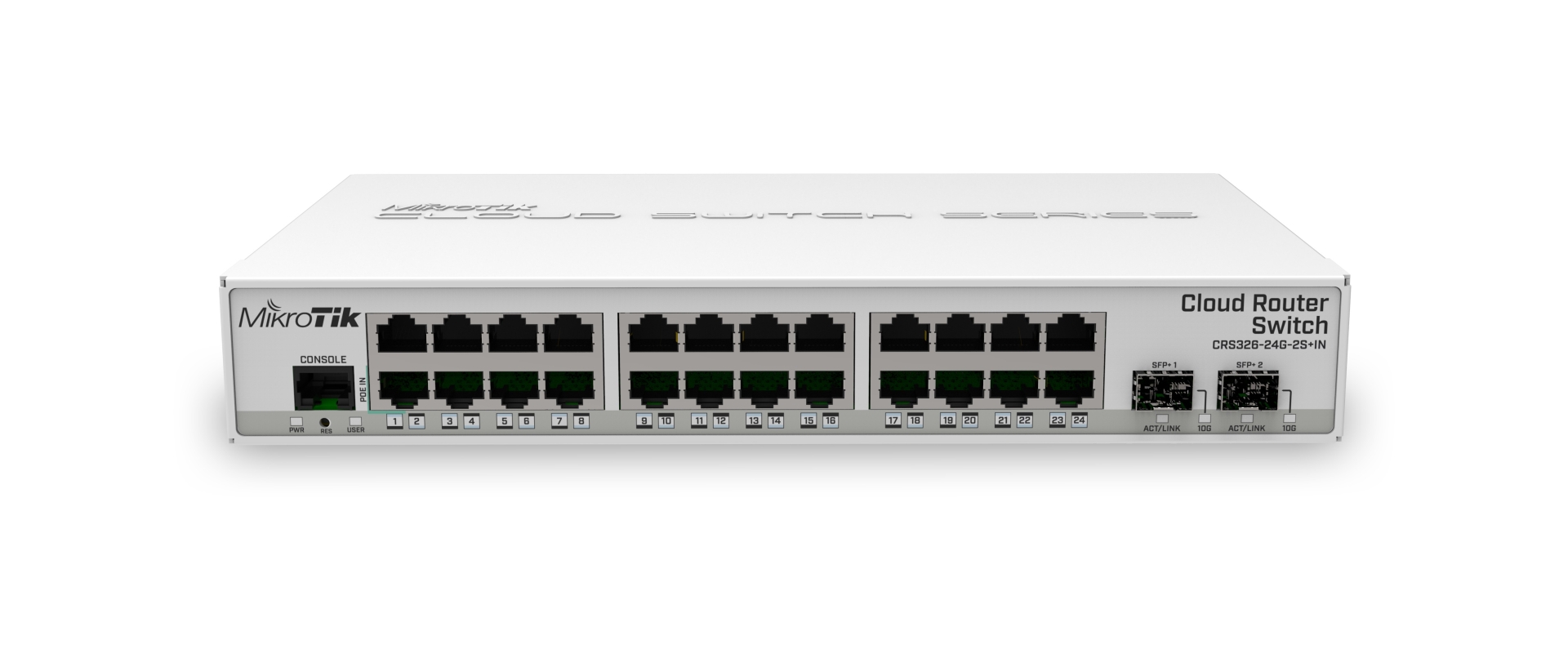 MIKROTIK Cloud Router Switch (CRS326-24G-2S+IN) (License level 5)