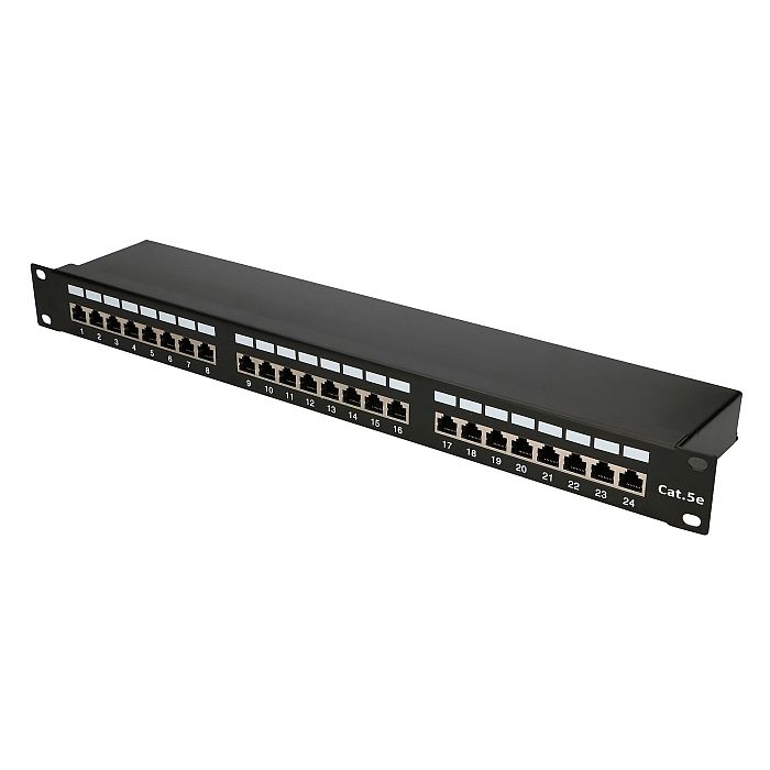 EXTRALINK 24 PORT CAT5E STP PATCH PANEL V2(EL-PP-STP-CAT5E-24) - The source  for WiFi products at best prices in Europe 