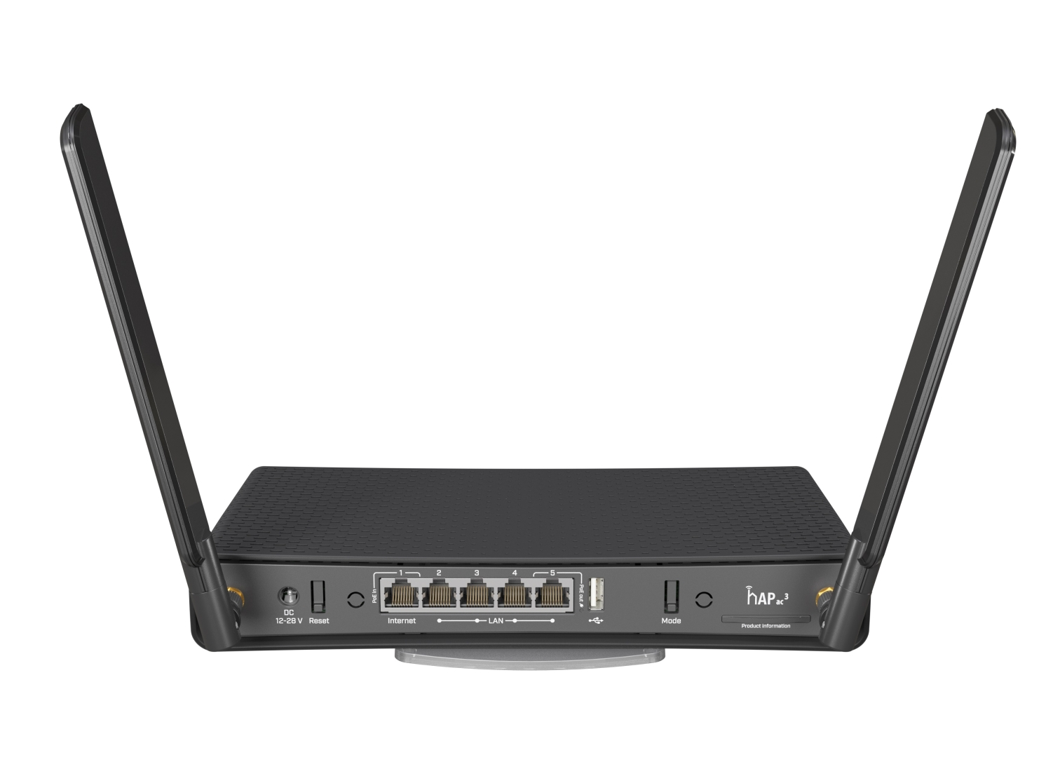 orkest huisvrouw theater MIKROTIK wireless dual-band router with 5 Gigabit Ethernet ports and  external high gain antennas for more coverage, hAP ac3 with RouterOS L4  license (RBD53iG-5HacD2HnD) - The source for WiFi products at best