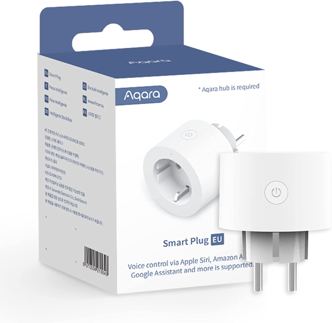 Aqara - Prise connectée Zigbee 3.0 format euro (Aqara Smart Plug)