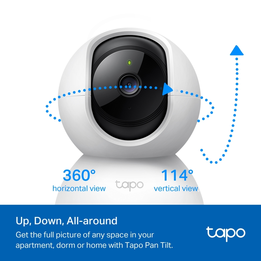 TP-LINK Tapo Pan/Tilt Home Security Wi-Fi Camera TC71 (TapoTC71) - The  source for WiFi products at best prices in Europe 
