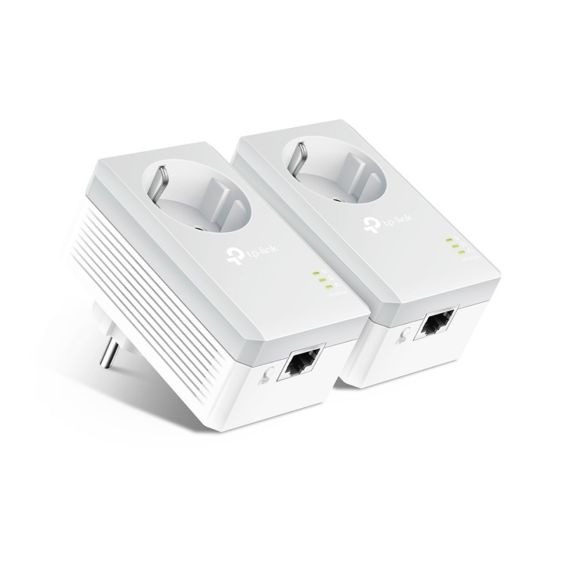 Faeröer Dat atoom TP-LINK AV600 Powerline Adapter with AC Pass Through Starter Kit  (TL-PA4010P KIT) - The source for WiFi products at best prices in Europe -  wifi-stock.com