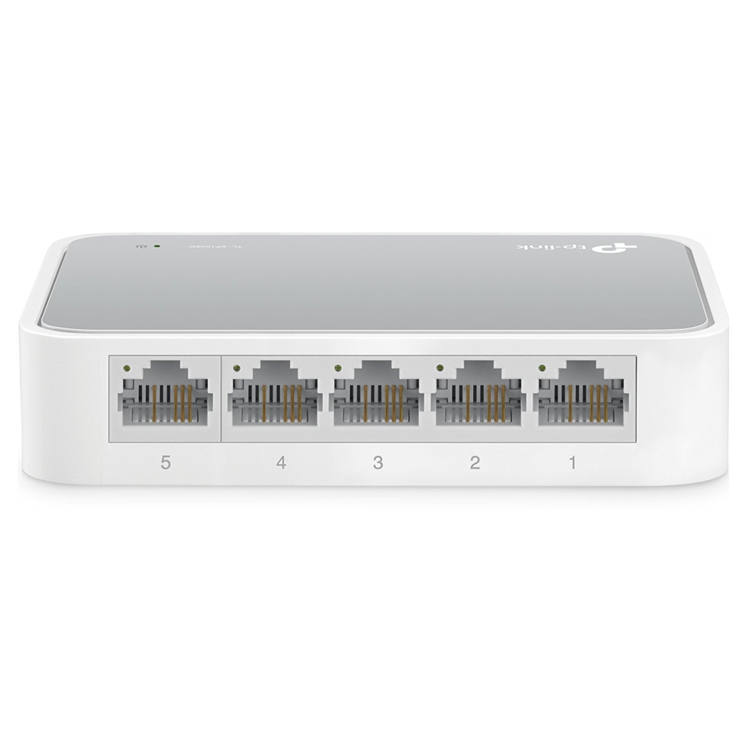 TP-LINK 5-Port 10/100Mbps Desktop Switch (TL-SF1005D) - The source