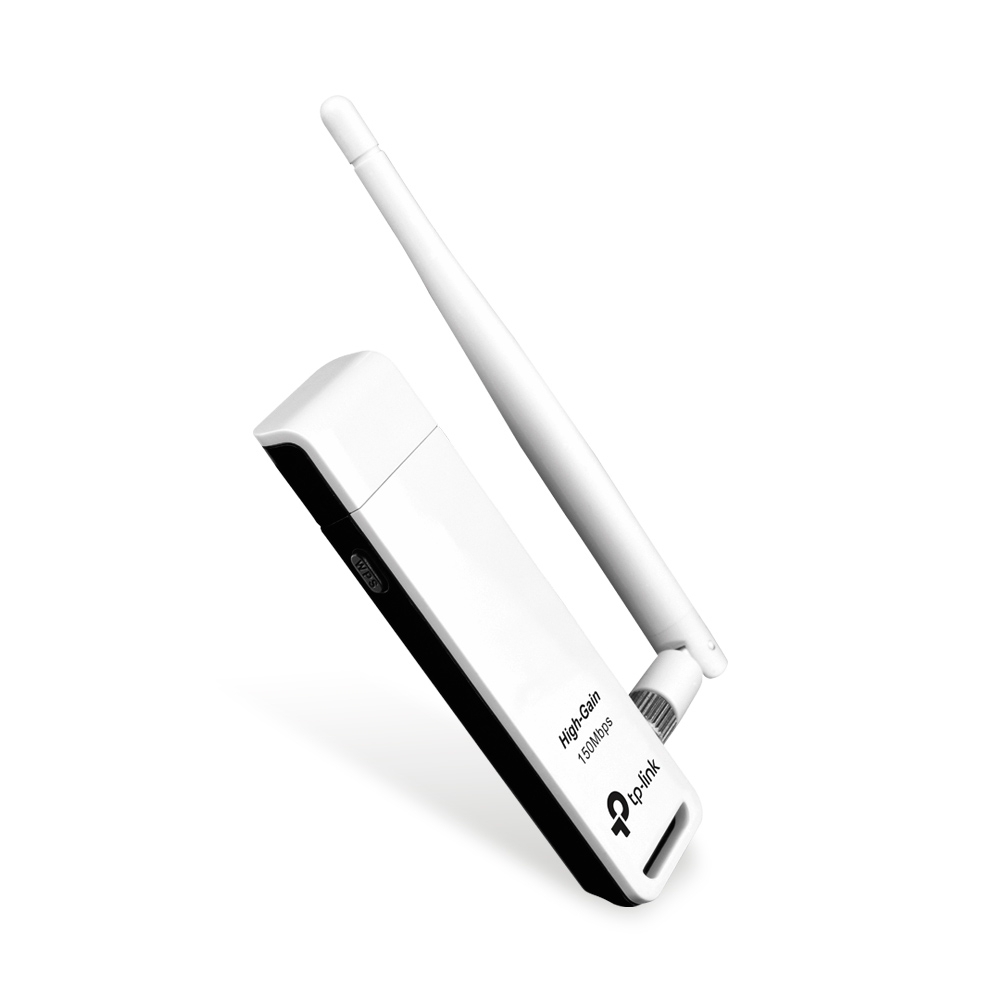 TP-LINK 150Mbps High Gain Wireless USB Adapter (TL-WN722N) - The