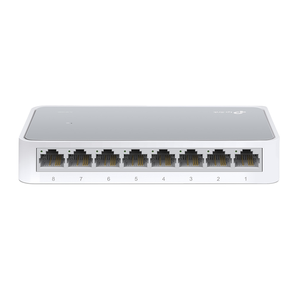 TP-LINK 8-Port 10/100Mbps Desktop Switch (TL-SF1008D) - The source for WiFi  products at best prices in Europe 