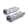 UBIQUITI Single-mode, duplex, fiber transceiver module, 2-pack (pair) (UACC-OM-SM-10G-D-2)