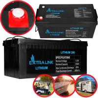 EXTRALINK LiFePO4 Battery 12.8V 200Ah (EL-LiFePO4-BAT-12.8V-200AH)