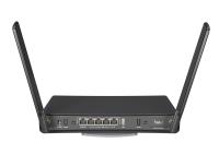 MIKROTIK wireless dual-band router with 5 Gigabit Ethernet ports and external high gain antennas for more coverage, hAP ac3 with RouterOS L4 license (RBD53iG-5HacD2HnD)