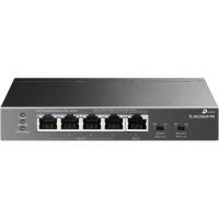 TP-LINK 5-Port Gigabit Desktop PoE+ Switch with 1-Port PoE++ In and 4-Port PoE+Out (TL-SG1005P-PD)