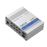 TELTONIKA Industrial 8 Gigabit LAN ports 2 SPF ports unmanaged switch (TSW210)